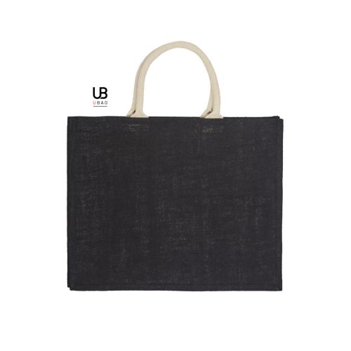 SAC SHOPPING EN JUTES COULEURS AVEC ANSES RONDES : KOS