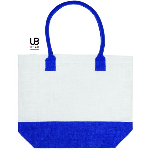 SAC SHOPPING T-BOTTOM EN JUTE : CAPRI