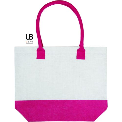 SAC SHOPPING T-BOTTOM EN JUTE : CAPRI