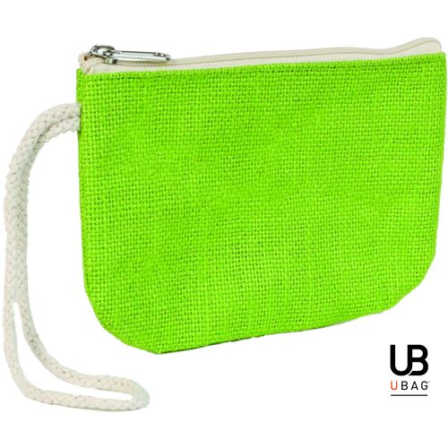 SAC SHOPPING EN JUTE AVEC POIGNÉES CORDE ET PETITE POCHETTE EN JUTE : ROMA - 4