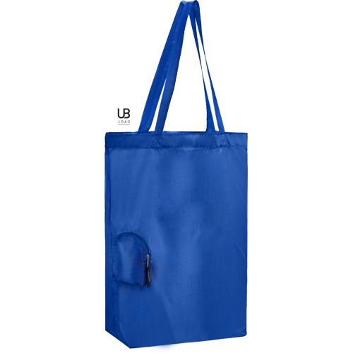 SAC PLIABLE T-BOTTOM 190T POLYESTER AVEC POCHE ZIPPÉE : JANE