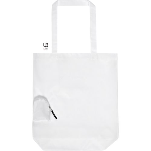 SAC PLIABLE T-BOTTOM 190T POLYESTER AVEC POCHE ZIPPÉE : JANE - 2