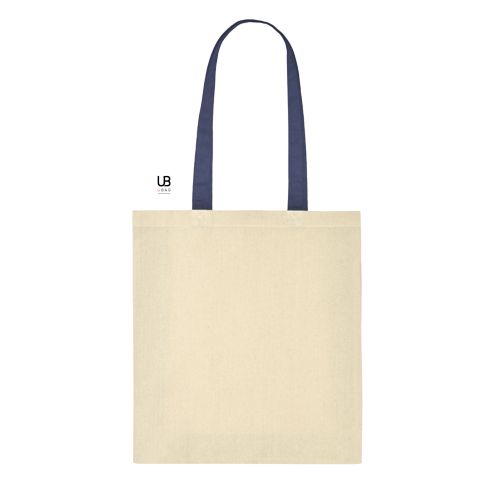 TOTE BAG 220 GRS COTON AVEC POIGNÉES ET SOUFFLETS COLORÉS : BERKELEY