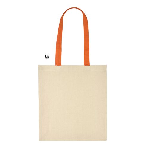 TOTE BAG 220 GRS COTON AVEC POIGNÉES ET SOUFFLETS COLORÉS : BERKELEY