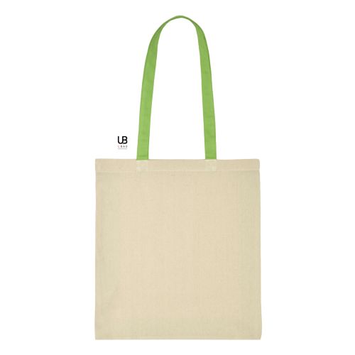 TOTE BAG 220 GRS COTON AVEC POIGNÉES ET SOUFFLETS COLORÉS : BERKELEY
