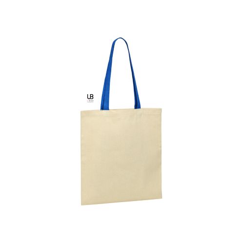 TOTE BAG 220GRS COTON AVEC ANSES COLORÉES : MARIETTA