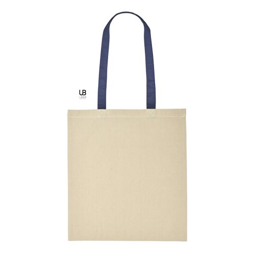 TOTE BAG 220GRS COTON AVEC ANSES COLORÉES : MARIETTA