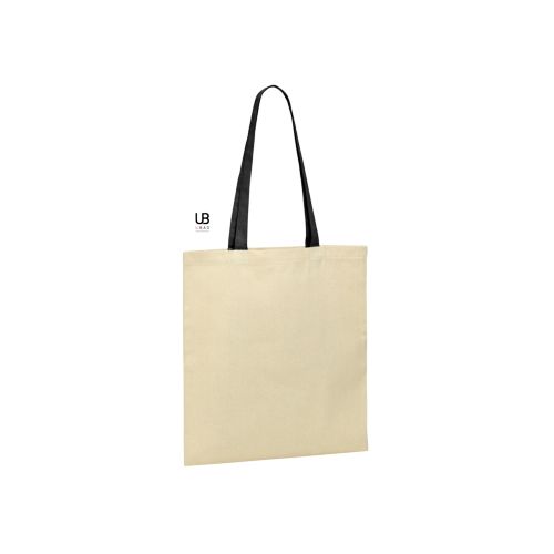 TOTE BAG 220GRS COTON AVEC ANSES COLORÉES : MARIETTA