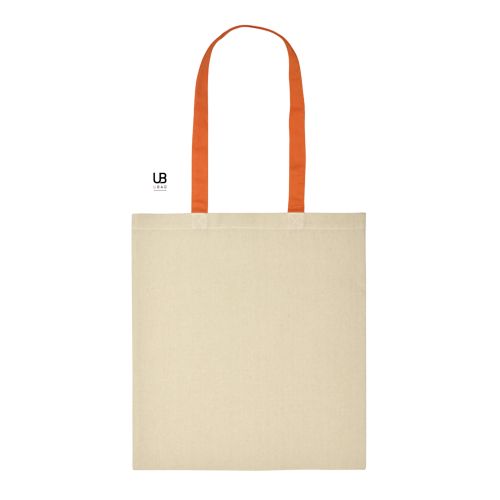 TOTE BAG 220GRS COTON AVEC ANSES COLORÉES : MARIETTA