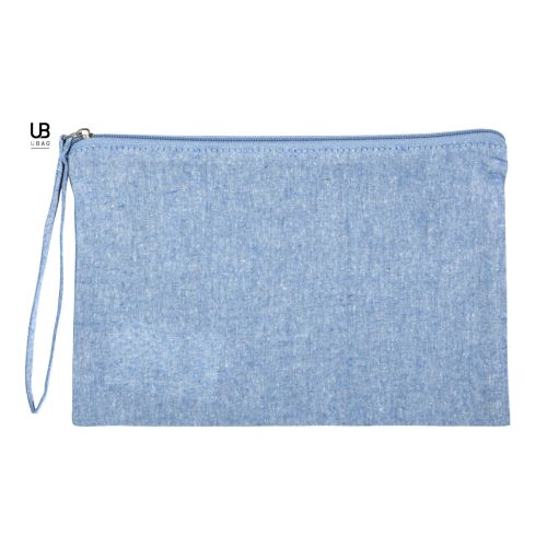 POCHETTE ZIPPÉE 150GRS COTON RECYCLÉ : AUGUSTA