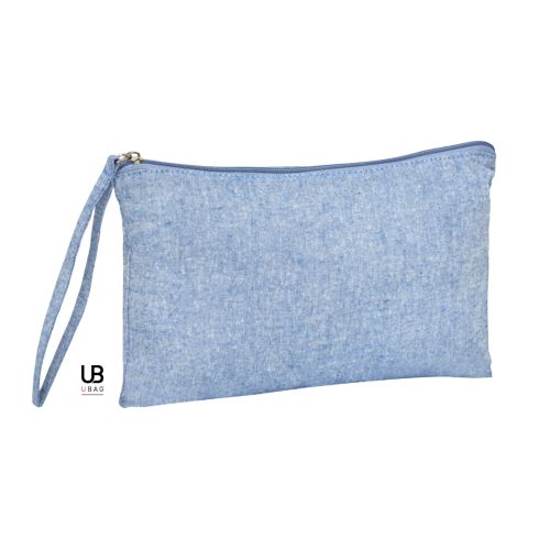 POCHETTE ZIPPÉE 150GRS COTON RECYCLÉ : AUGUSTA