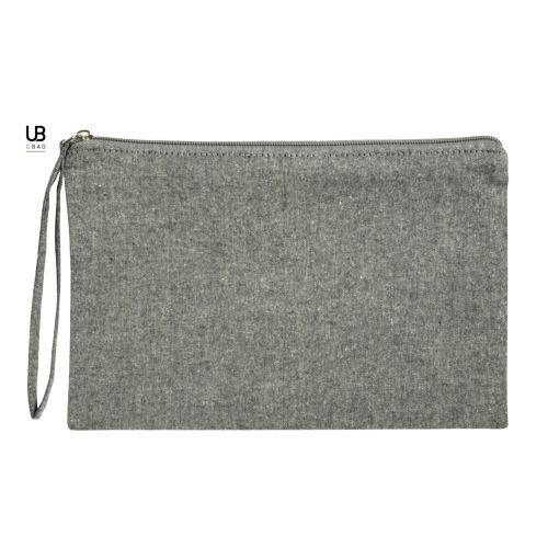 POCHETTE ZIPPÉE 150GRS COTON RECYCLÉ : AUGUSTA