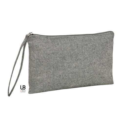 POCHETTE ZIPPÉE 150GRS COTON RECYCLÉ : AUGUSTA
