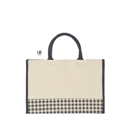 SAC SHOPPING 220GRS COTON CANVAS LAMINÉ : FAUBOURG