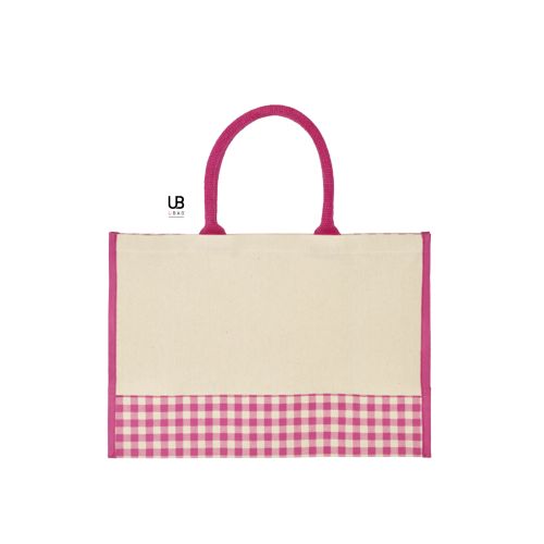 SAC SHOPPING 220GRS COTON CANVAS LAMINÉ : FAUBOURG