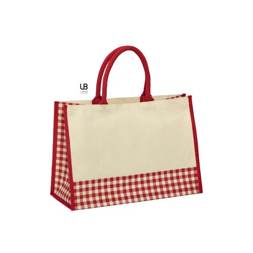 SAC SHOPPING 220GRS COTON CANVAS LAMINÉ : FAUBOURG - 1