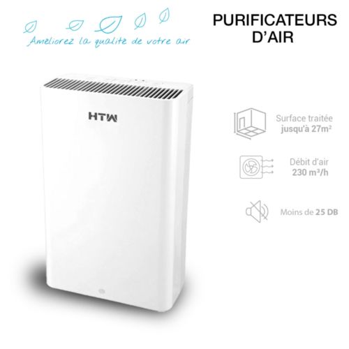 Purificateur d'air HTW capacité 220 m3 par Heure