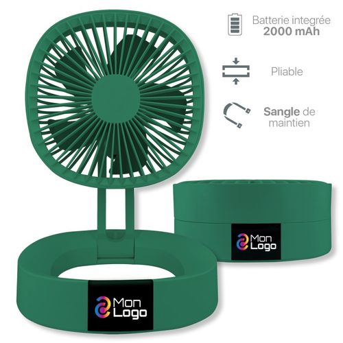 Ventilateur Pliable avec batterie integrée 2000mAh