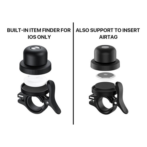 Sonnette velo Localisateur Mili Mitag compatible Apple Find My thumbnail 4