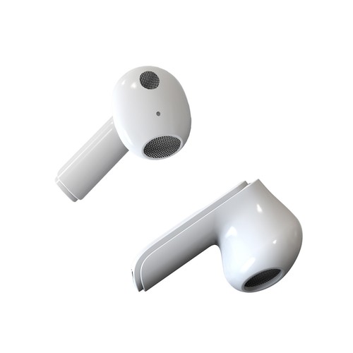 Écouteurs Bluetooth Maxlife TWS MXBE-03 blanc thumbnail 4