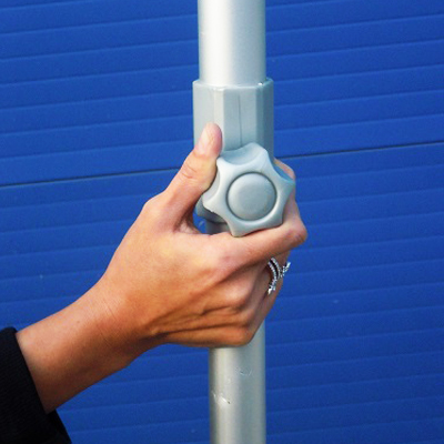 Parasol carré 2x2m Café - 3