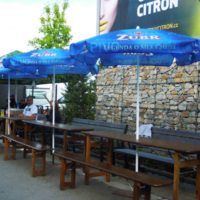 Parasol asymétrique 200cm - 2