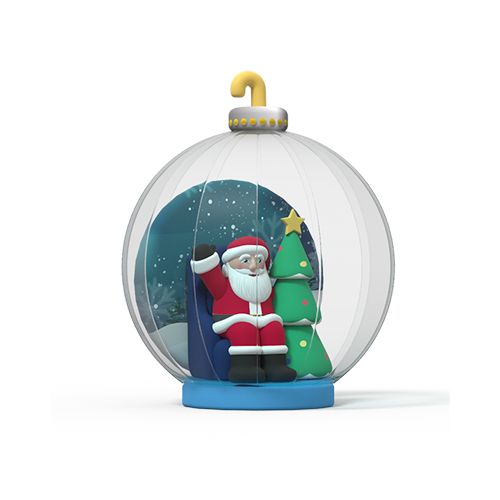 Père Noël gonflable - 7