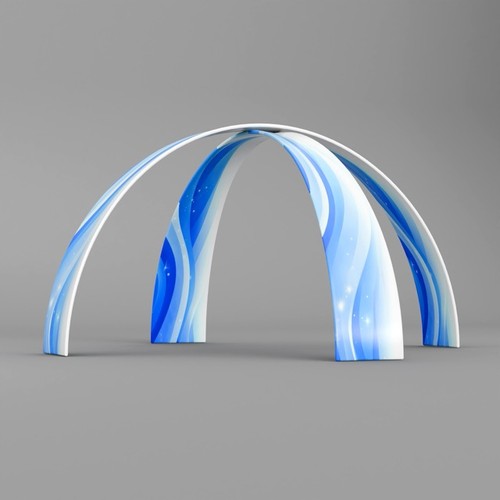 Arche textile Set Arch A+B 5,3x2,8m - 1