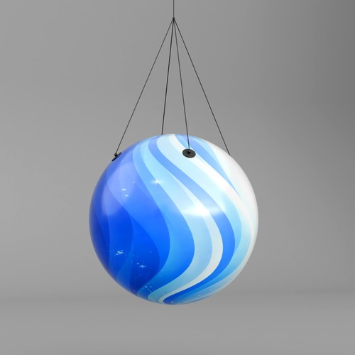 Ballon gonflable à suspende Airmetic 2m - 1