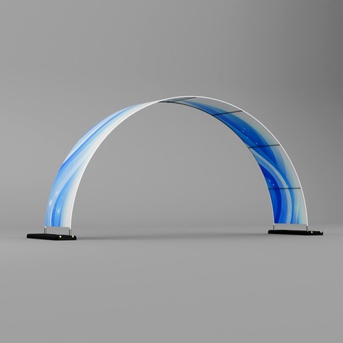 Arche textile Quick Arch 5,5x2,7m - 1