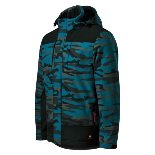 Veste softshell d'hiver homme Vertex Camo