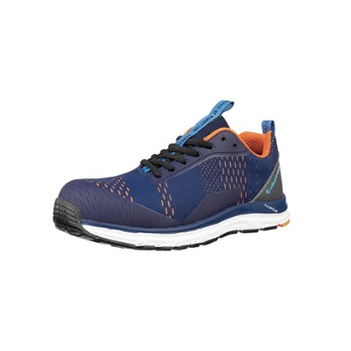 Chaussures de sécurité basses unisex AER55 IMPULSE BLUE ORANGE LOW