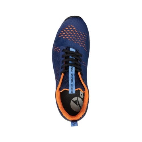 Chaussures de sécurité basses unisex AER55 IMPULSE BLUE ORANGE LOW thumbnail 6