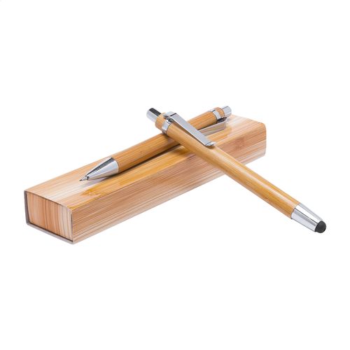 Set Stylo À Bille Stylet Et Porte-Mine En Bambou Seshania