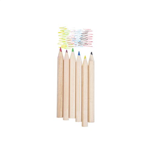 Set De 6 Crayons De Couleurs Kitty - 2