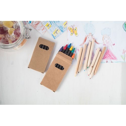 Set Of 6 Crayons Liddy Set Of 6 Crayons Liddy