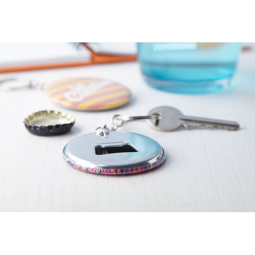 Porte-Clés Badge Keybadge Bottle