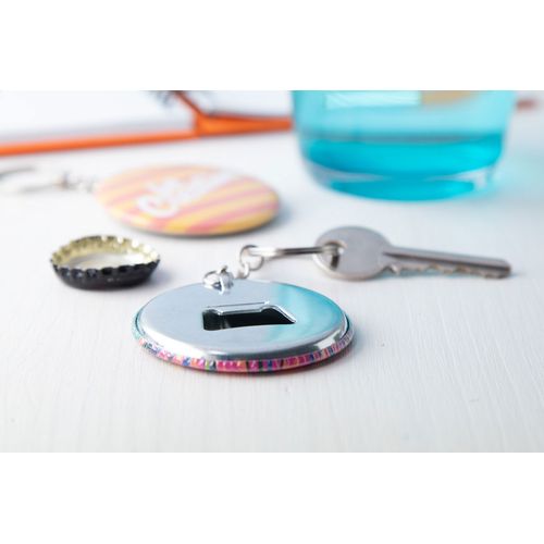 Porte-Clés Badge Keybadge Bottle