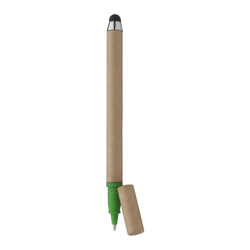 Stylet En Carton Recyclé Et Stylo À Bille Ecotouch - 1