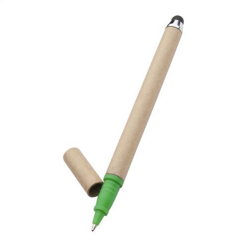 Stylet En Carton Recyclé Et Stylo À Bille Ecotouch - 3