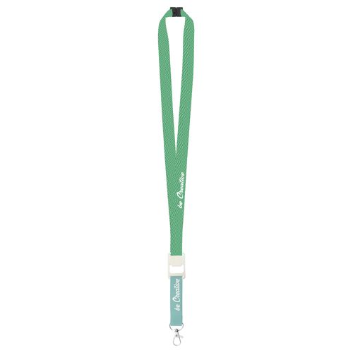 Custom Sublimation Lanyard Subyard Drink Safe