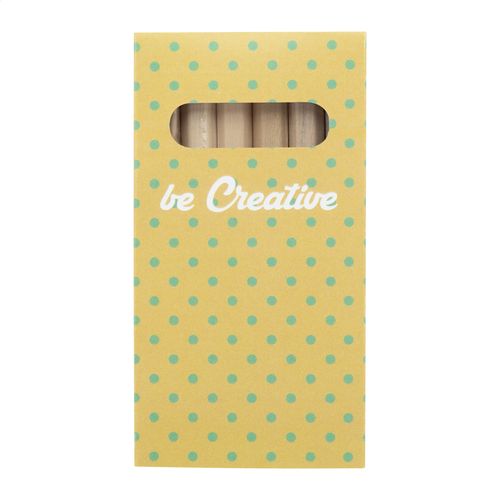 Set De 6 Crayons En Bois Penxil 6