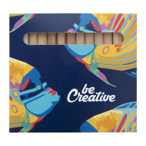Set De 12 Crayons En Bois Penxil 12 - 1