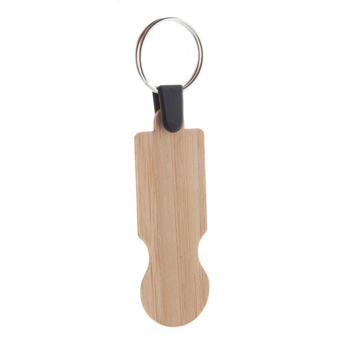 Porte-Clés Jeton En Bambou BooCart EU - 1