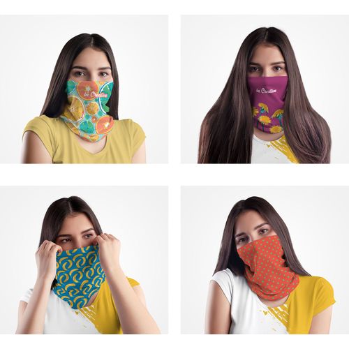 Custom Multipurpose Scarf CreaScarf Custom Multipurpose Scarf CreaScarf