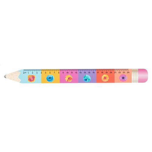 24 Cm Ruler, Pencil Sharpy 24
