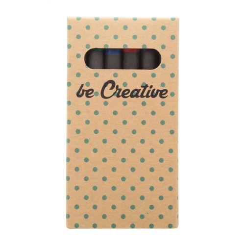 Set De 6 Crayons De Couleurs Personnalisés Craxon 6 Eco
