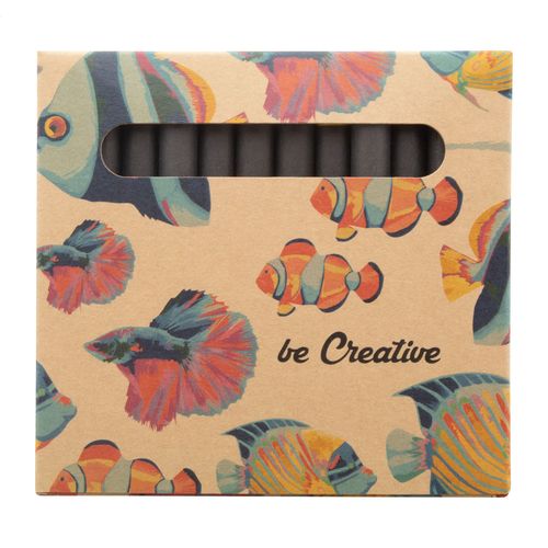 Set De 12 Crayons De Couleurs Personnalisés Craxon 12 Eco - 1