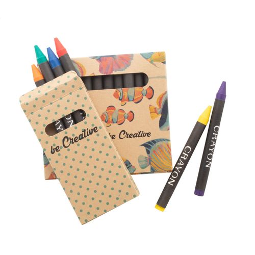 Set De 12 Crayons De Couleurs Personnalisés Craxon 12 Eco - 2