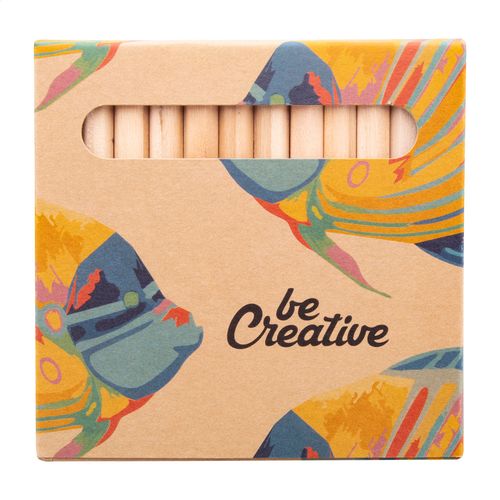 Set De 12 Crayons Personnalisés Penxil 12 Eco